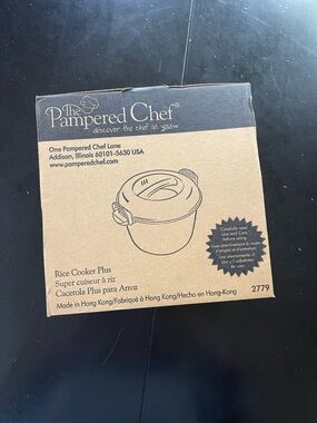 The Pampered Chef Rice Cooker Plus